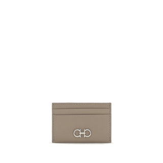 Cartera Bos Taurus de piel de becerro beige