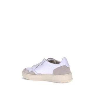 Zapatillas bajas Bos Taurus de cuero de ternero blanco