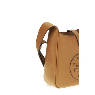 Brown Calf Leather Bos Taurus Shoulder Bag