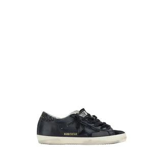 Black Calf Leather Bos Taurus Sneakers