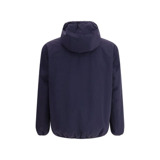 Blue Nylon Shell Jacket
