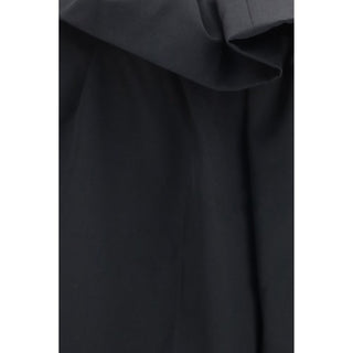 Black Wool Oves Aries Casual Pants