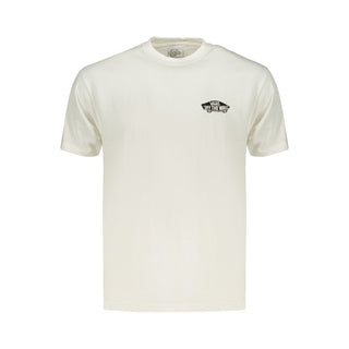 White Cotton Men's T-Shirt