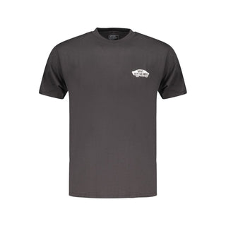 Black Cotton Men's T-Shirt