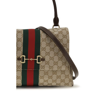 Beige Polyester Handbag