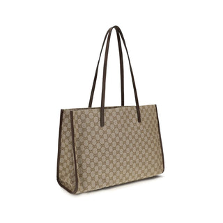 Beige Polyester Shoulder Bag