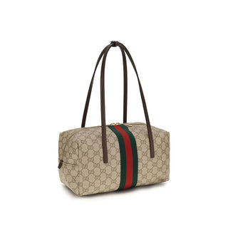 Beige Cotton Handbag