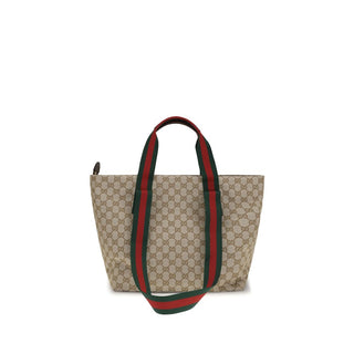 Beige Polyester Shoulder Bag