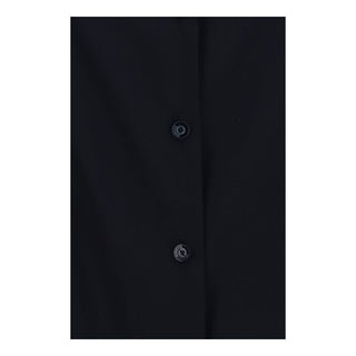 Black Silk Pattern Shirt