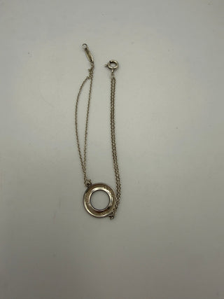 TIFFANY & CO. Silver Bracelet with Double Chain