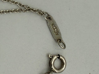 TIFFANY & CO. Silver Bracelet with Double Chain