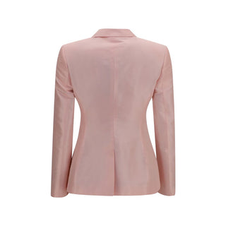 Multicolor Silk Full-Length Jacket
