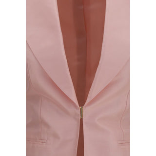 Multicolor Silk Full-Length Jacket