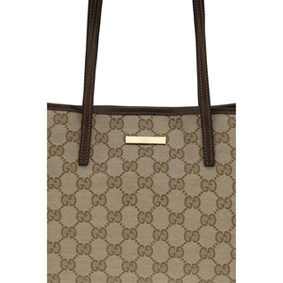 Beige Polyester Handbag