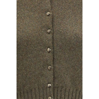 Bicolor Cashmere Cardigan