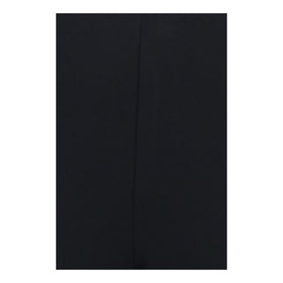 Black Viscose Flared Pants