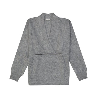 Gray Wool Sweatshirt