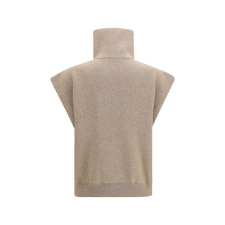 Cárdigan de cachemira beige