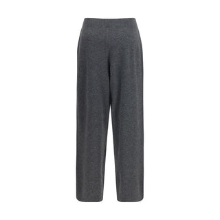Gray Cashmere Casual Pants