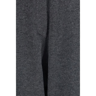 Gray Cashmere Casual Pants