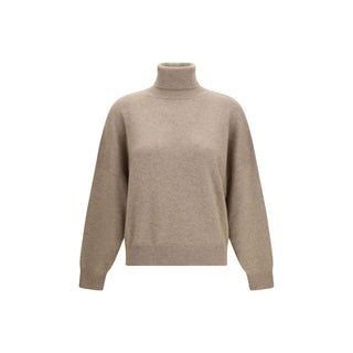 Brown Cashmere Turtleneck
