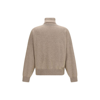Brown Cashmere Turtleneck