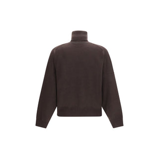 Brown Cashmere Turtleneck