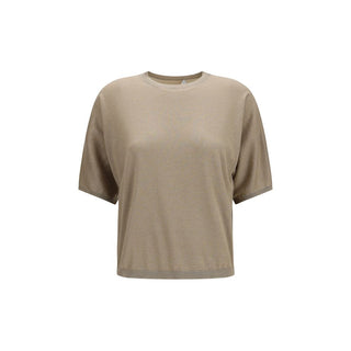 Beige Cashmere T-Shirt