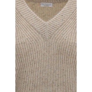Beige Cashmere Sweatshirt