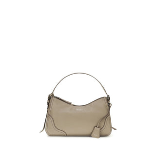 Gray Calf Leather Bos Taurus Shoulder Bag