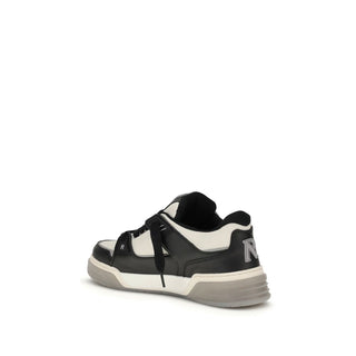 Sneakers aus Kalbsleder in Multicolor