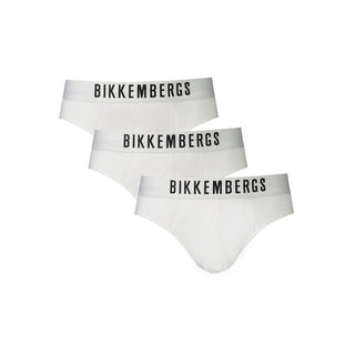 White Polyester Men's Underwear Slip