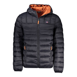 Nero Poliammide Herrenjacke