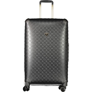 Bolso de viaje para mujer de poliuretano negro