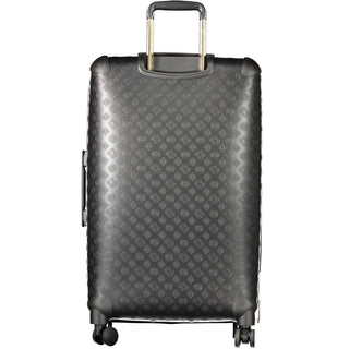 Bolso de viaje para mujer de poliuretano negro