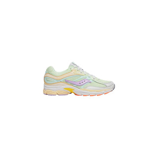 Green Synthetic Athletic Sneakers