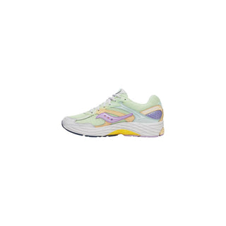Green Synthetic Athletic Sneakers