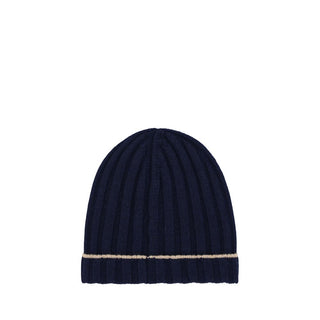 Blue Cashmere Beanie