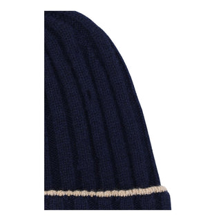 Blue Cashmere Beanie