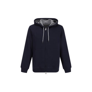 Blue Cotton Sweatshirt