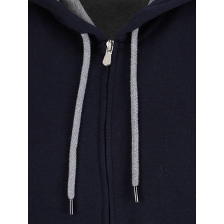 Blue Cotton Sweatshirt