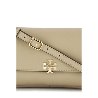 Beige Calf Leather Bos Taurus Shoulder Bag