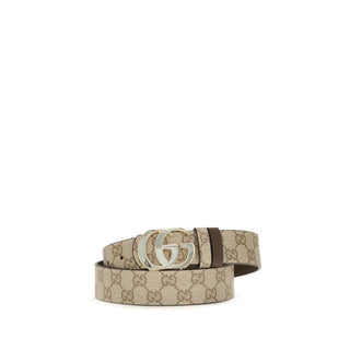 Beige Cotton Regular Belt