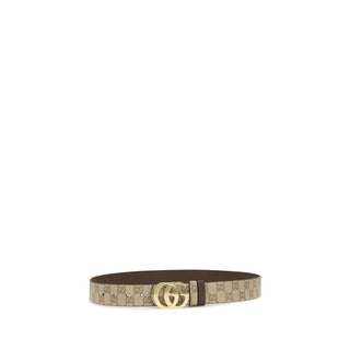 Beige Cotton Regular Belt
