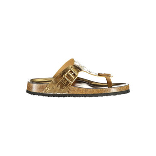 Bronze Polyurethane Women's Sandal