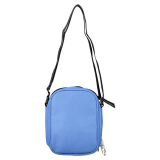 Blue Polyester Men's Bag