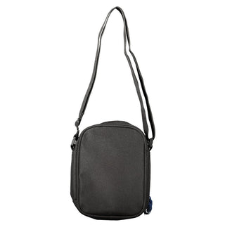Black Polyester Men's Shoulder Bag