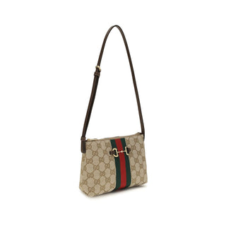 Beige Polyester Handbag