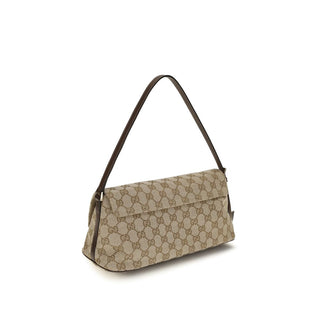 Brown Polyester Handbag