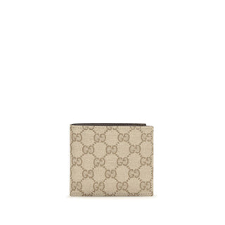 Beige Cotton Wallet